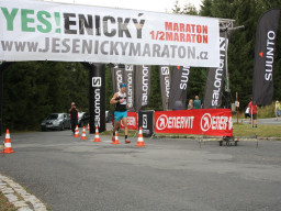 Jesenický maraton 2018. Autor: Ilona Vincíková