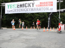 Jesenický maraton 2018. Autor: Ilona Vincíková
