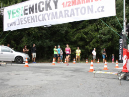 Jesenický maraton 2018. Autor: Ilona Vincíková