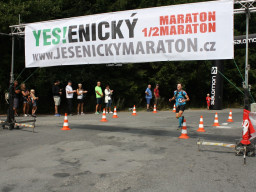Jesenický maraton 2018. Autor: Ilona Vincíková