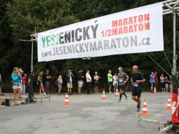 Jesenický maraton 2018. Autor: Ilona Vincíková